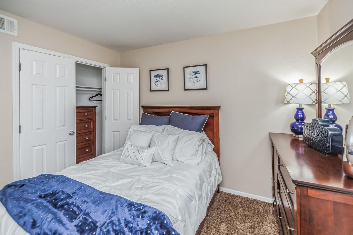 Bedroom at Summer Trace Apartments