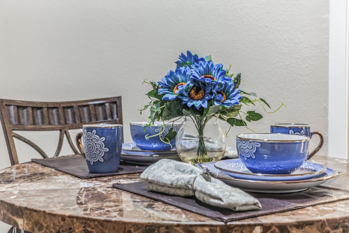 Dining room at Summer Trace Apartments